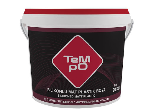 TEMPO SİLİKONLU MAT PLASTİK BOYA 10/1