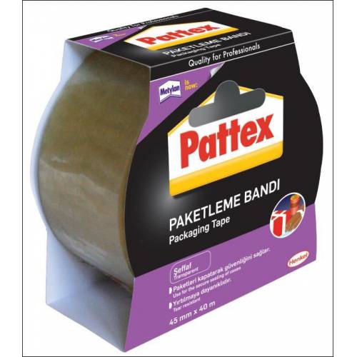 PATTEX KOLİ BANDI 45MMX40MT ŞEFFAF