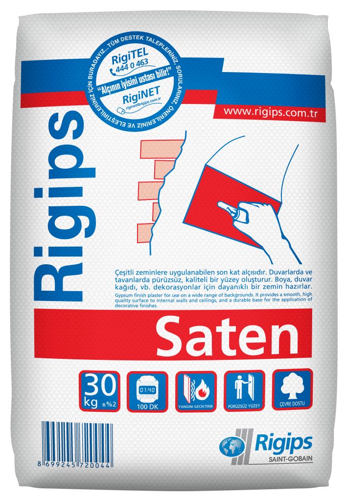 RIGIPS SATEN ALÇI (25KG)